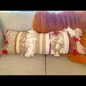 Anthropologie Yucca Large Pillow - Blush Multi